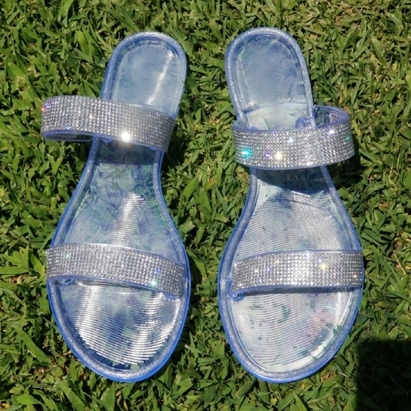 𝙇𝙖𝙨𝙩 𝙎𝙞𝙯 6 💎Clear Rhinestone Embellished - Picture 5 of 7